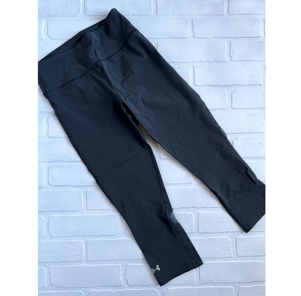 Underarmour Compression Dark Gray Heat Gear Lightweight athletic pants-size xs